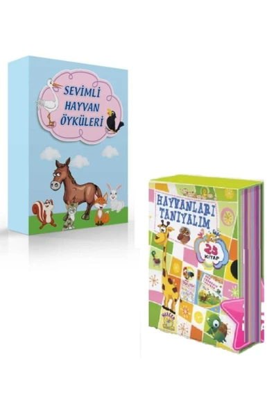 Tandem Yayınları Tandem 1. Sınıf Sevimli Hayvan Öyküleri + Hayvanları Tanıyalım Hikaye Seti 45 Kitap ürün görseli 1