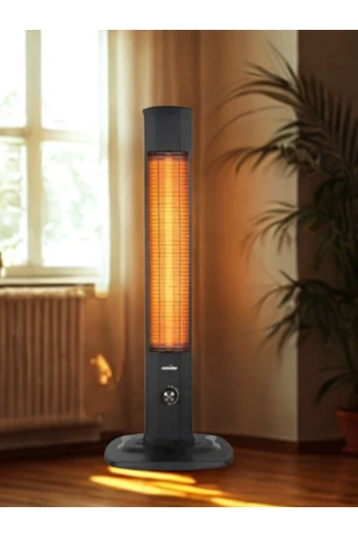 Saray Mikatronik Dikey Isıtıcı & Soba - 2000 Watt Devrilme Emniyetli ürün görseli 1