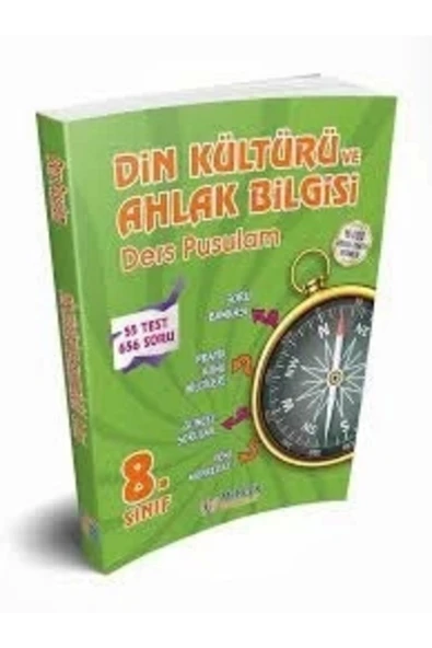 Mercek Yayıncılık 8.Sınıf Din Kültürü ve Ahlak Bilgisi Ders Pusulam ürün görseli 1
