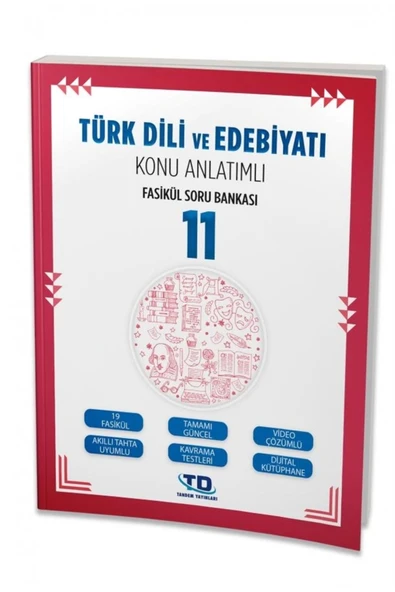 Tandem Yayınları 11. Sınıf Türk Dili Ve Edebiyatı Konu Anlatımlı Fasikül Soru Bankası ürün görseli 1