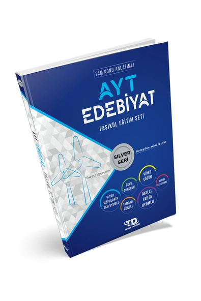Tandem Yayınları AYT Edebiyat Konu Anlatımlı Silver Fasikül Eğitim Seti ürün görseli 1