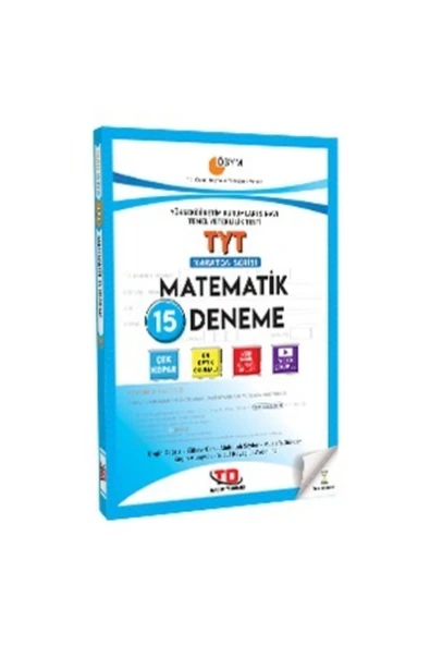 Tandem Yayınları Ösym Tarzında Tyt Matematik 15 Deneme Maraton Serisi ürün görseli 1