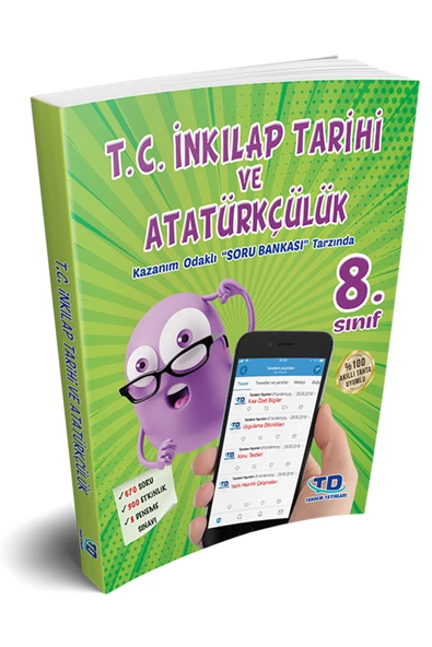 Tandem Yayınları 8. Sınıf T.C. İnkılap Tarihi ve Atatürkçülük Soru Bankası ürün görseli 1