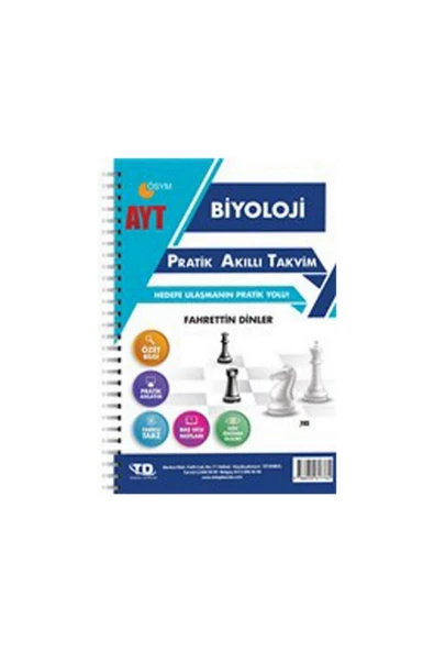 Tandem Yayınları Tandem Ayt Biyoloji Pratik Akıllı Takvim ürün görseli 1