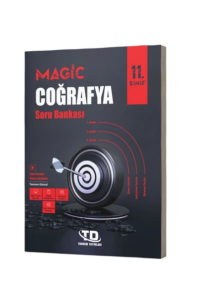 Tandem Yayınları 11. Sınıf Magic Coğrafya Yeni Nesil Soru Bankası ürün görseli 1