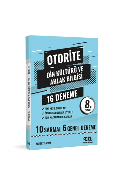 Tandem Yayınları 8. Sınıf Otorite Din Kültür Ve Ahlak Bilgisi 16 Deneme Indirimli ürün görseli 1