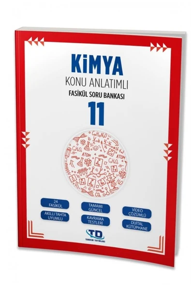 Tandem Yayınları 11.SINIF KİMYA KONU ANLATIMLI SORU BANKASI ürün görseli 1