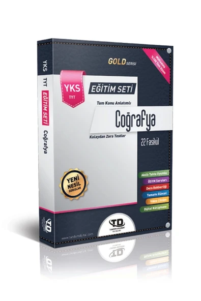 Tandem Yayınları Tandem Tyt Coğrafya Eğitim Seti 22 Fasikül ürün görseli 1