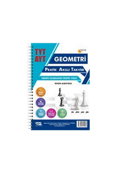 Tandem Yayınları Tandem Tyt - Ayt Geometri Pratik Akıllı Takvim ürün görseli 1