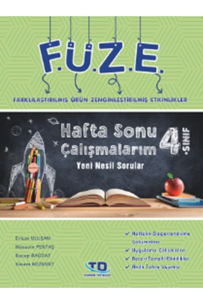 Tandem Yayınları TANDEM 4.SINIF FÜZE HAFTA SONU ÇALIŞMALARIM ürün görseli 1