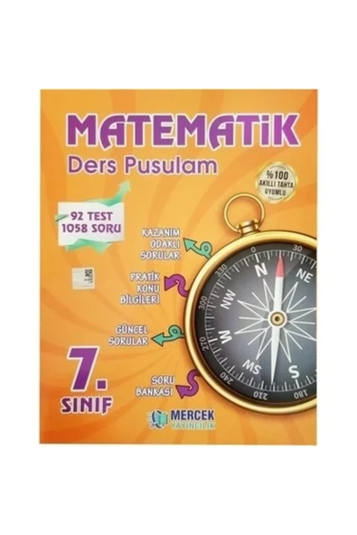 Mercek Yayıncılık 7. Sınıf Matematik Ders Pusulam ürün görseli 1