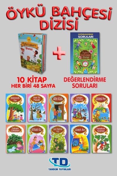 Tandem Yayınları 2.sınıf Ve 3.sınıf Öykü Bahçesi Dizisi 10 Kitaplı Okuma Seti ürün görseli 1