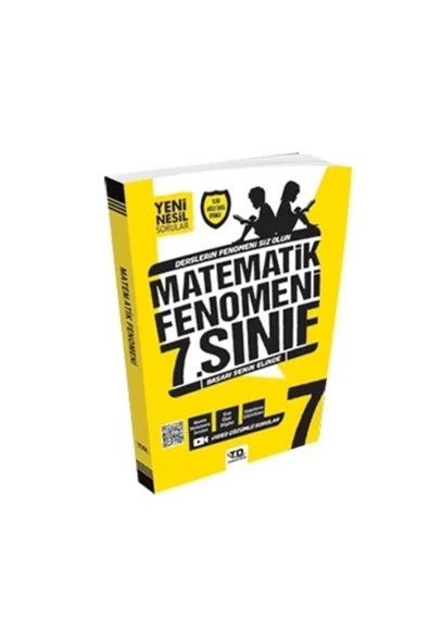 Tandem Yayınları Fenomen 7. Sınıf Matematik Yeni Nesil Soru Bankası ürün görseli 1