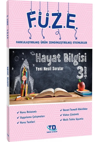 Tandem Yayınları 3. Sınıf Füze Hayat Bilgisi Soru Bankası ürün görseli 1
