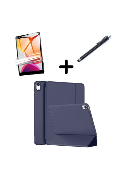 corcishop İpad Air 11 Inç 2024/2025 Air 6. Nesil Kılıf Akıllı Smart Uyku Modlu Standlı Ekran Koruyucu Kalem ürün görseli 1