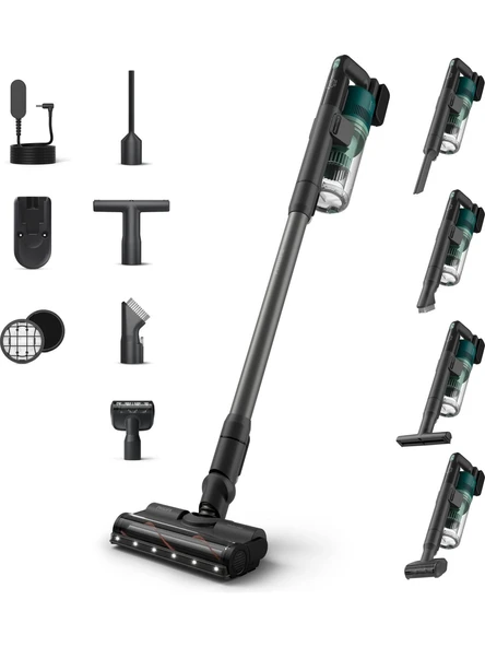 Philips BXA0076/00 XC6456 Dikey Süpürge + HDA150/61 Türk Kahve Makinesi Set ürün görseli 1
