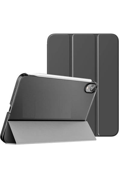 corcishop İpad Air 13 Inç 2024/2025 Uyumlu Kılıf Akıllı Smart Uyku Modlu Standlı Şeffaf Smart Kapaklı ürün görseli 1