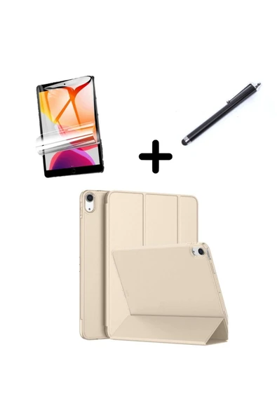 corcishop Air 13 Inç 2024/2025 Uyumlu Kılıf Akıllı Smart Uyku Modlu Standlı Ekran Koruyucu Kalem ürün görseli 1