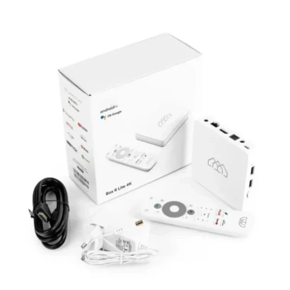 Homatics Box R Lite 4K Android-14 Tvbox Beyaz Tuner - Resim 2
