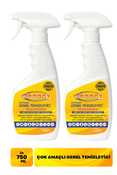 cleanox 2'li Çok Amaçlı Genel Temizleyici ürün görseli 1
