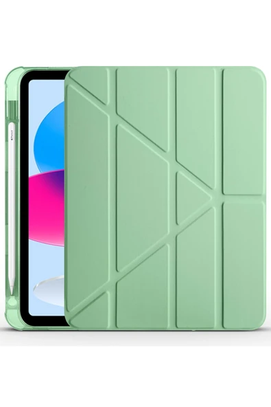 corcishop Huawei Honor Pad X9 11.5 Kılıf Kalem Bölmeli Farklı Stand Arkası Yumuşak Silikon ürün görseli 1