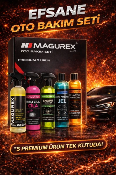 MAGUREX 5’Lİ OTO BAKIM SETİ ürün görseli 1