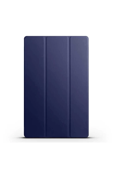 corcishop Samsung Galaxy Tab S9 Plus Uyumlu Tam Koruma Standlı İnce Pu Deri Sert Silikon Şeffaf Kapak 12.4 İNC ürün görseli 1