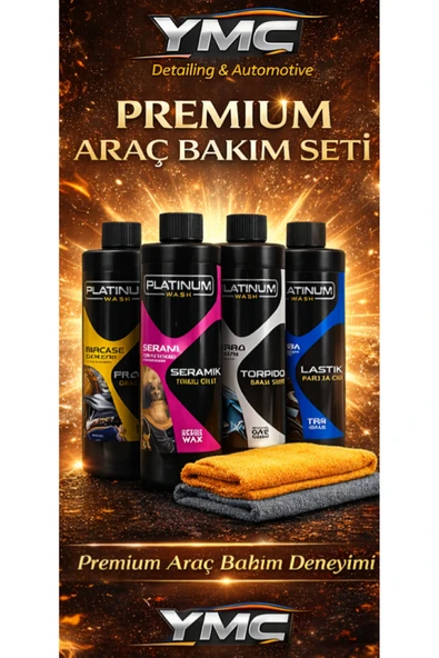 Platinum PREMIUM ARAÇ BAKIM SETİ(ARACINIZ İÇİN VAZGEÇİLMEZ 7 ÜRÜN) ürün görseli 1