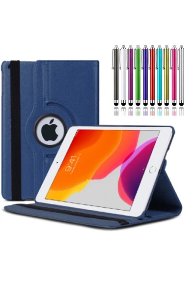 corcishop Ipad Pro 9.7 Kılıf A1673 A1674 A1675 Uyumlu 360° Dönerli Tablet Kılıfı + Kalem ürün görseli 1