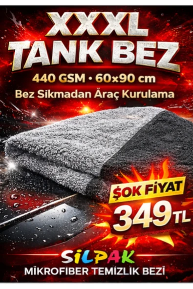 Sil-Pak SİLPAK 60*90 TANK BEZİ(440GSM) ürün görseli 1