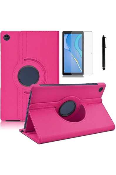 corcishop Honor Pad X8 10.1 inç Uyumlu Kılıf Dönebilen Kılıf + Ekran Koruyucu + Dokunmatik Kalem Set 3in1 Zırh ürün görseli 1