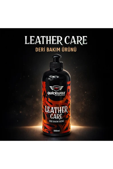 quickwax DERİ BESLEYİCİ 500ML(MİKROFİBER UYGULAMA BEZİ HEDİYELİ) ürün görseli 1