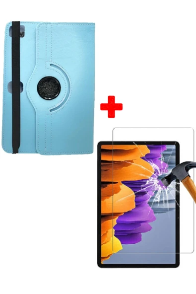corcishop Samsung Galaxy Tab A9 Plus 11 Inç SM-X210 Uyumlu Kılıf 360° Dönerli Unıversal Standlı Kılıf ürün görseli 1