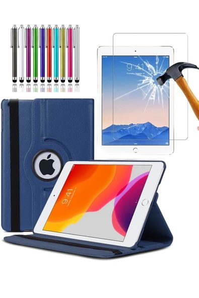 corcishop Ipad Air Kılıf A1474 A1475 A1476 360° Dönerli Tablet Kılıfı 3lü Set ürün görseli 1