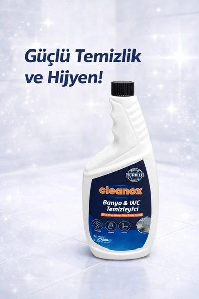 cleanox BANYO VE WC TEMİZLEYİCİ 750ML ürün görseli 1