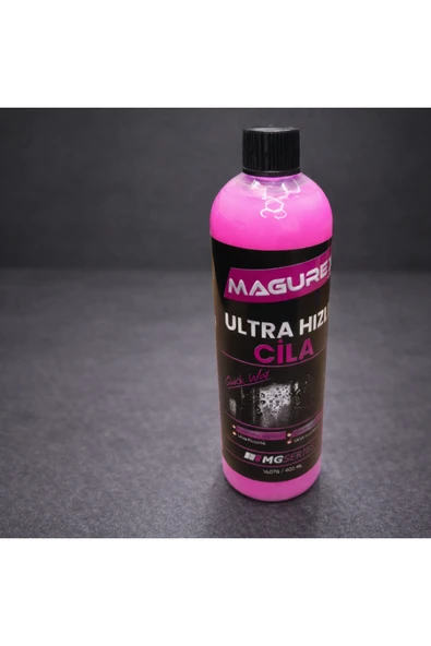 MAGUREX Ultra Hızlı Cila 400ml(ÇİFT TARAFLI MİKROFİBER CİLA BEZİ HEDİYELİ) ürün görseli 1