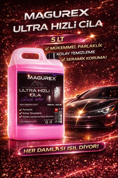 MAGUREX Ultra Hızlı Cila - 5 Lt - Seramik Görünümlü ürün görseli 1