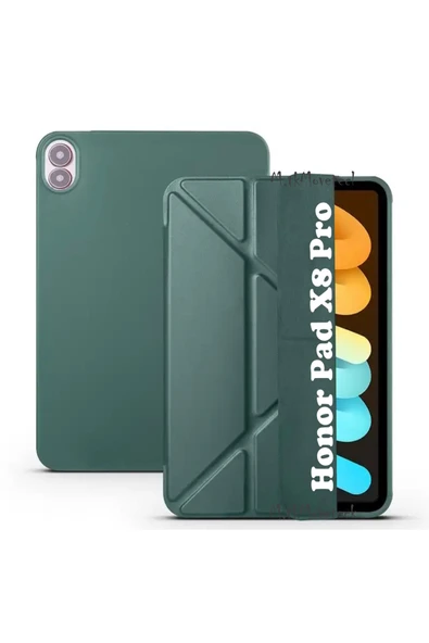 corcishop Pad X8 Pro 11.5 inç Kılıf Kalem Bölmeli Uyumlu Üçgen Standlı Akıllı Silikon Kapak Uyku Mod ürün görseli 1