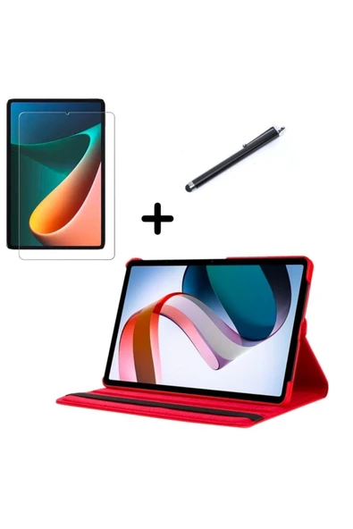 corcishop Xiaomi Mi Pad 5 11 inç ile Uyumlu Tablet Kılıfı Ekran Koruyucu ve Kalem Seti ürün görseli 1
