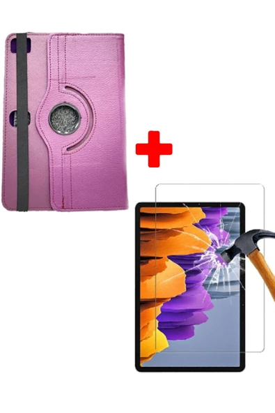 corcishop Tcl 10 Tab Max 64 Gb 10.3 Universal Kancalı Tablet Kılıfı + Nano Esnek Ekran Koruyucu ürün görseli 1