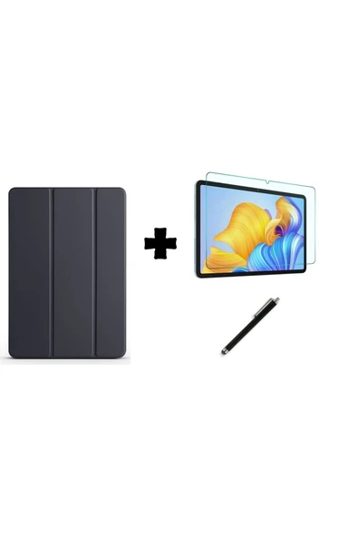 corcishop Huawei MatePad 11.5 İnç 2023 Uyumlu Kılıf 3 İn 1 Set + Nano Ekran Koruyucu + Dokunmatik Kalem ürün görseli 1