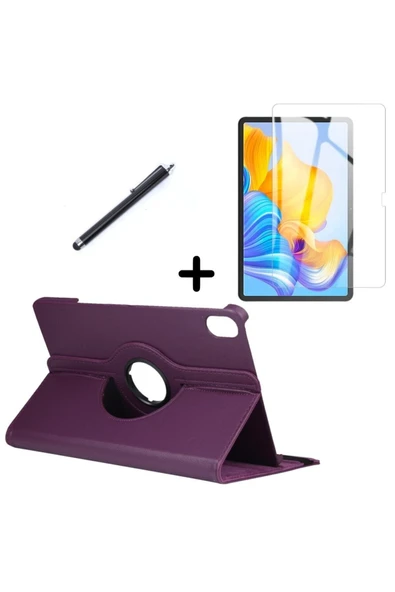 corcishop Huawei Honor Pad 8 12 Inç Uyumlu 360° Dönebilen Standlı Tablet Kılıfı Ekran Koruyucu ve Kalem Seti ürün görseli 1