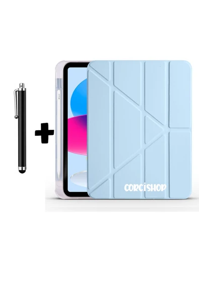 corcishop Huawei Honor Pad X9 11.5 Kılıf Kalem Bölmeli Farklı Stand Arkası Yumuşak Silikon + Kalem ürün görseli 1