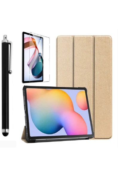 corcishop Xiaomi Redmi Pad Kılıf Uyku Modlu Kapak Ekran Koruyucu Kalem Üçlü Set ürün görseli 1