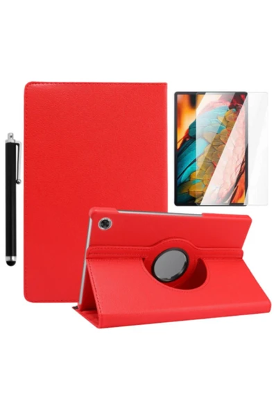 corcishop Samsung Galaxy Tab A8 10.5 Sm-x200 Sm-x205 Uyumlu Kılıf Dönebilen Standlı Deri Ekran Koruyucu Kalem ürün görseli 1