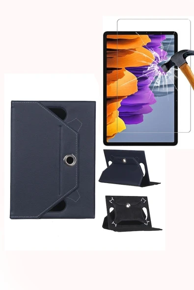 corcishop Concord Dream Edition C-754 Universal 360 Dönerli Standlı Kılıf Kılıf + Ekran Koruyucu + Kalem ürün görseli 1