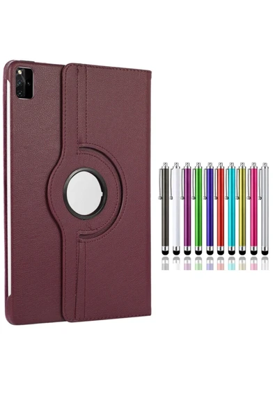 corcishop Xiaomi Redmi Pad 10.6 Uyumlu 360° Dönerli Tablet Kılıfı + Kalem ürün görseli 1