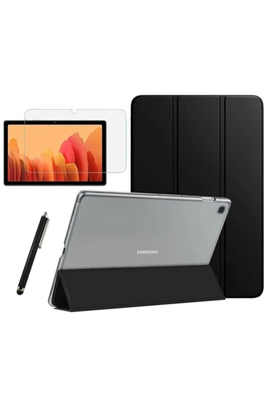 corcishop Samsung Galaxy Tab S6 Lite Sm P610 P616 P617 Smart Kapak Tablet Kılıfı + Ekran Koruyucu + Kalem 10.4 ürün görseli 1