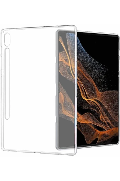 corcishop Samsung Galaxy Tab S6 Sm-t860 10.5 Inç Şeffaf Silikon Kılıf ürün görseli 1