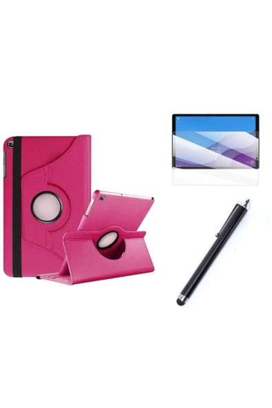 corcishop Samsung Galaxy Tab A7 Lite T225 360 Derece Dönebilen Standlı Tablet Kılıfı + Ekran Koruyucu + Kalem ürün görseli 1